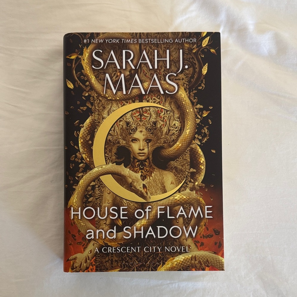 House of Flame and Shadow Hardback Book Sarah J Mass